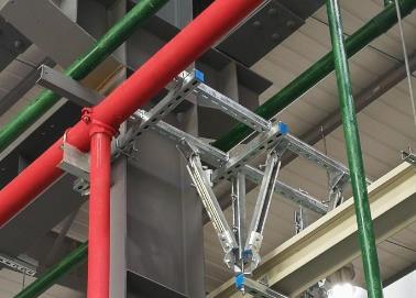 株洲市该抗震支架的整体式支吊架结构协调性好